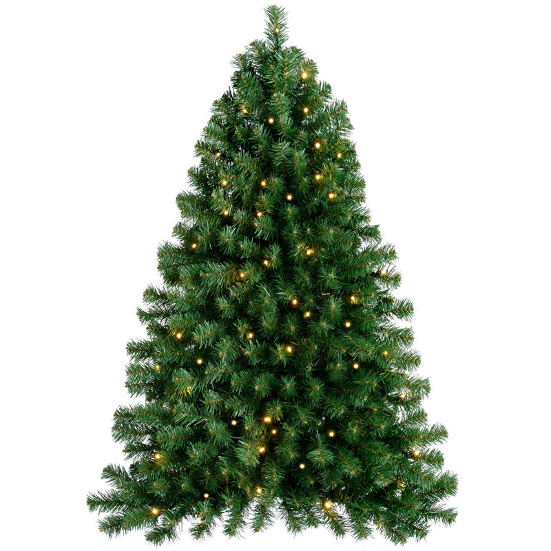 90cm H Lighted Artificial Pine Christmas Tree