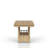Bellamy Lane Counter Table - Carmel Finish