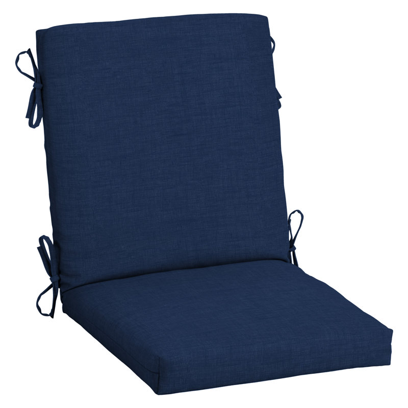 ARDEN Outdoor Lounge Chair 3.5" Cushion, 3.5" H x 18" W x 16.5" D, Sapphire Leala