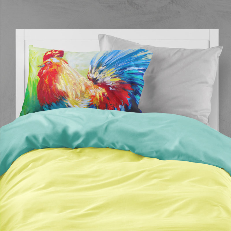 Taie d’oreiller à eau tressée coq chief big plumes