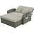 Gray Cushion/Gray Frame