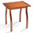 Poplar Wood  Outdoor Wood Side Table