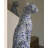 Blue+White Free Form Glass Steel+Sintered Stone Decorative Object