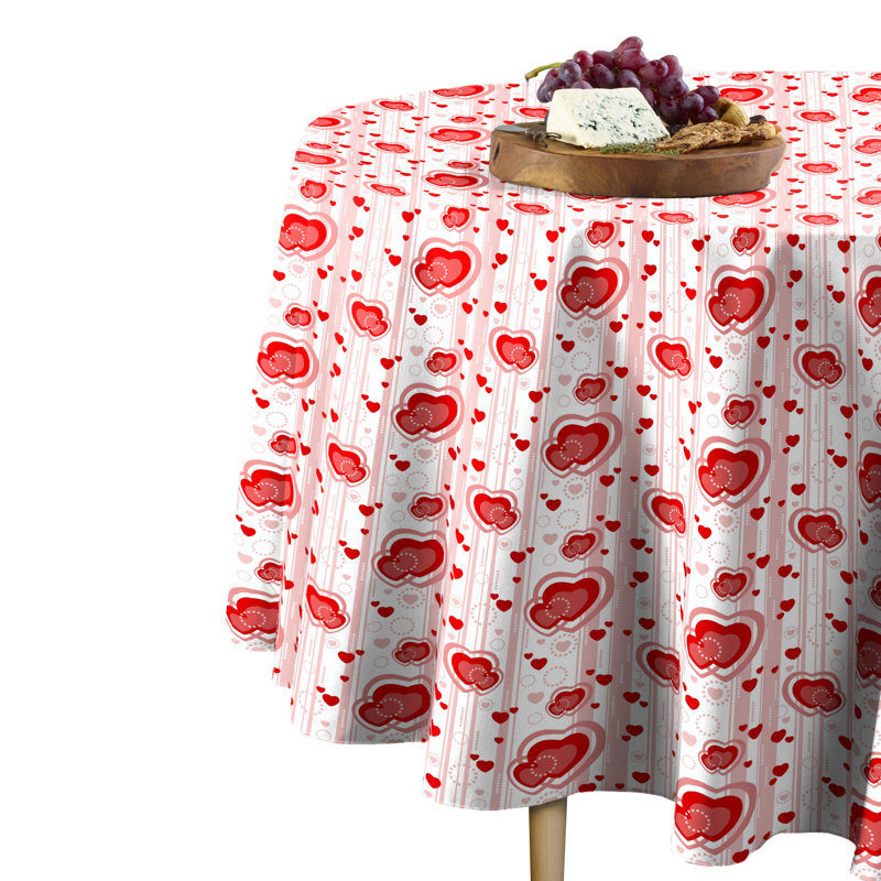Felipes Stripes Round Tablecloth, 90" x 90"