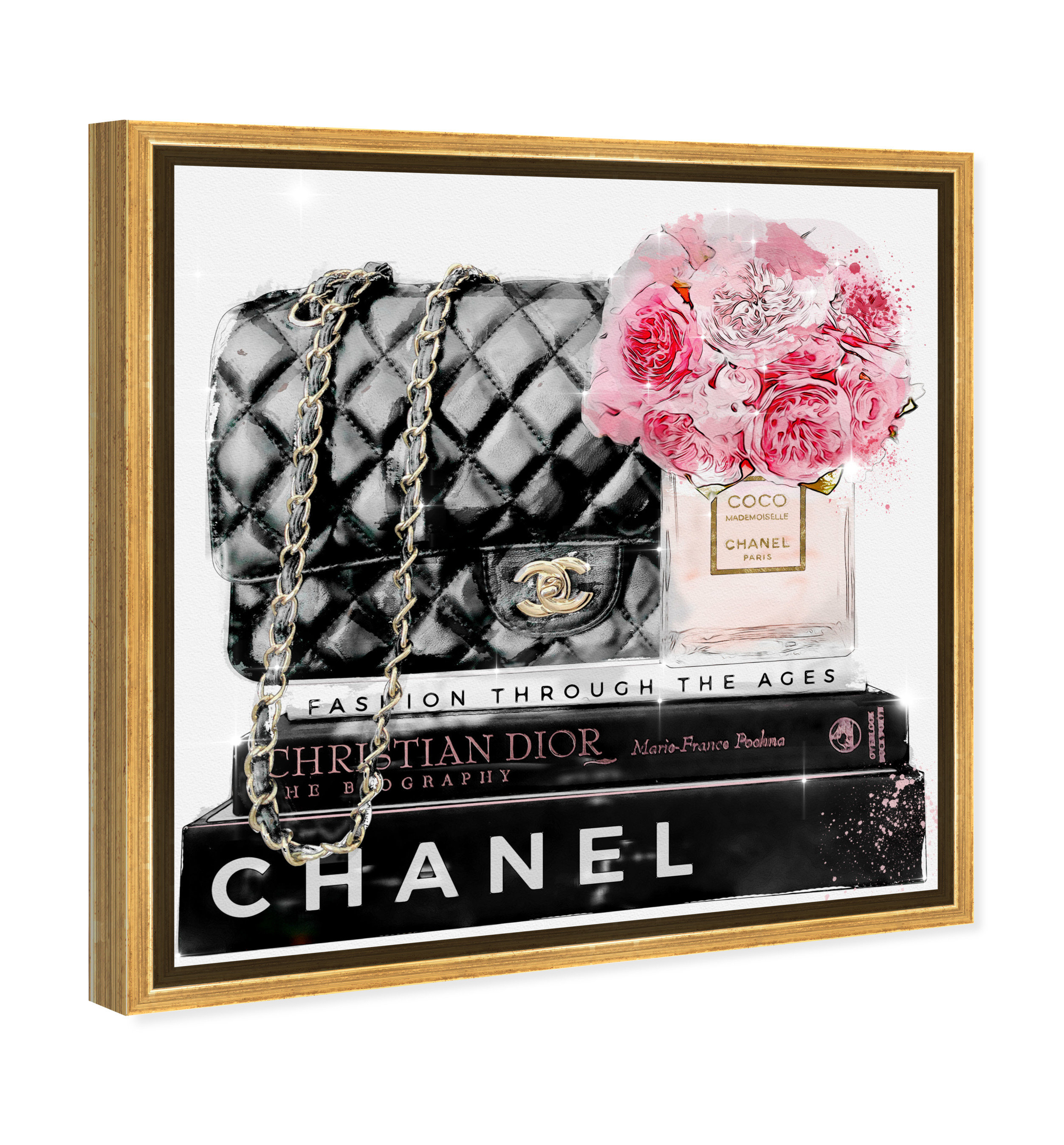 " Fashion And Glam Elegant Essentials Paris, Glam Black "