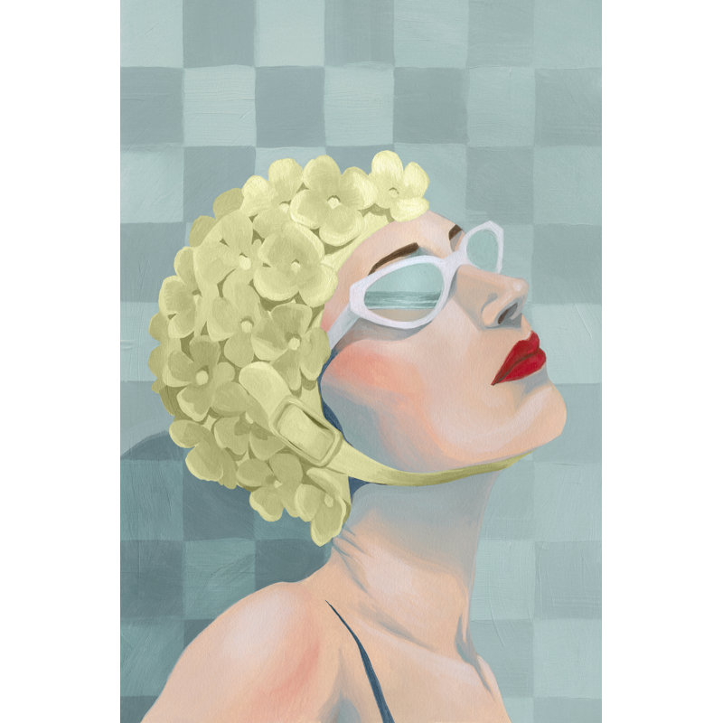 Taneli Synchronized Swimmer I by Grace Popp - Wrapped Canvas Print, 91 cm H x 61 cm W