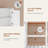 Over The Toilet Storage Cabinet, White