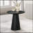 Unique Cone Base Pedestal Round End Table-1645455767