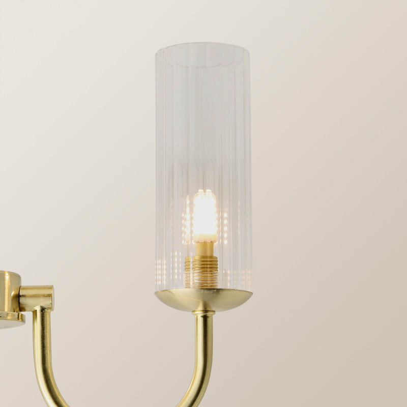Alaizha 3 - Light Chandelier, Brushed Gold