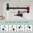Single Hole Wall Mounted Swing Arm Folding Pot Filler Kitchen Faucet With Double Handles-106838112