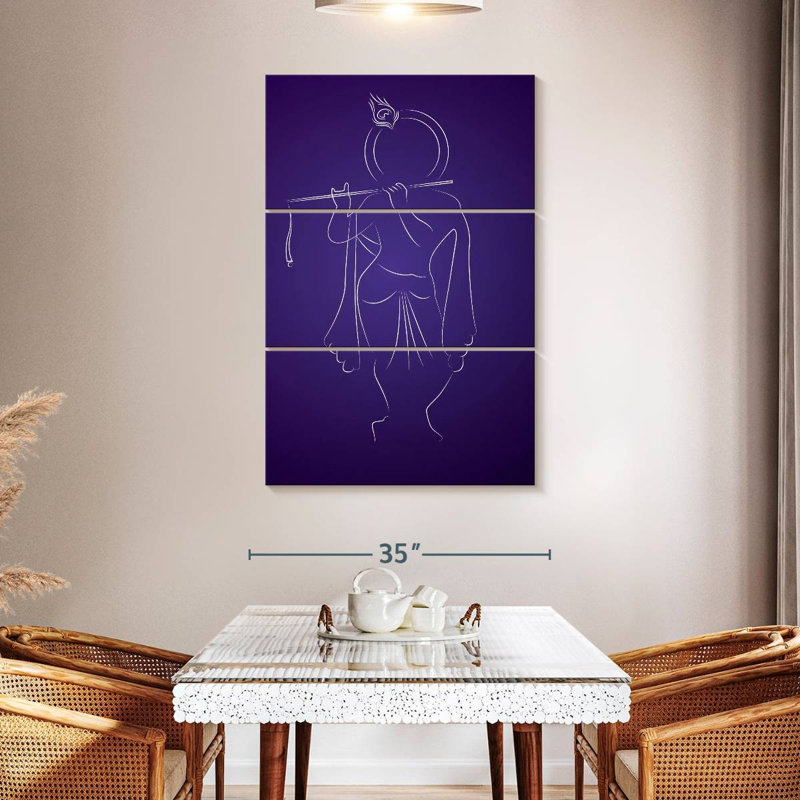 Adella Modern Krishna, 50" H x 32" W