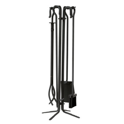 Walterhill Steel Fireplace Tool Set