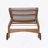 Outdoor Wood Frame Chaise Lounge-928842308
