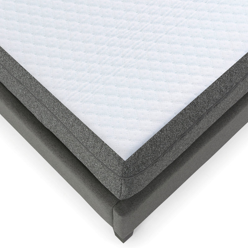 Minnesota Gel Memory Foam Medium Firm Mattress Standard, Breathable, Removable & Washable Cover, 10'', Twin