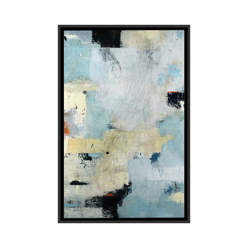 « i veux it all », impression sur toile, H 26 po x l 18 po x P 1,5 po, Toile avec cadre noir, Pas de tapis
