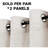 Linen Blend Sheer Curtain Pair-1229235146-1229235160