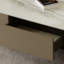 Ensemble de tables basses en marbre avec table de bout en verre