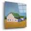 Art mural en verre épique «Homestead Barn 7» par Carol Young, 36 po x 36 po-708940394