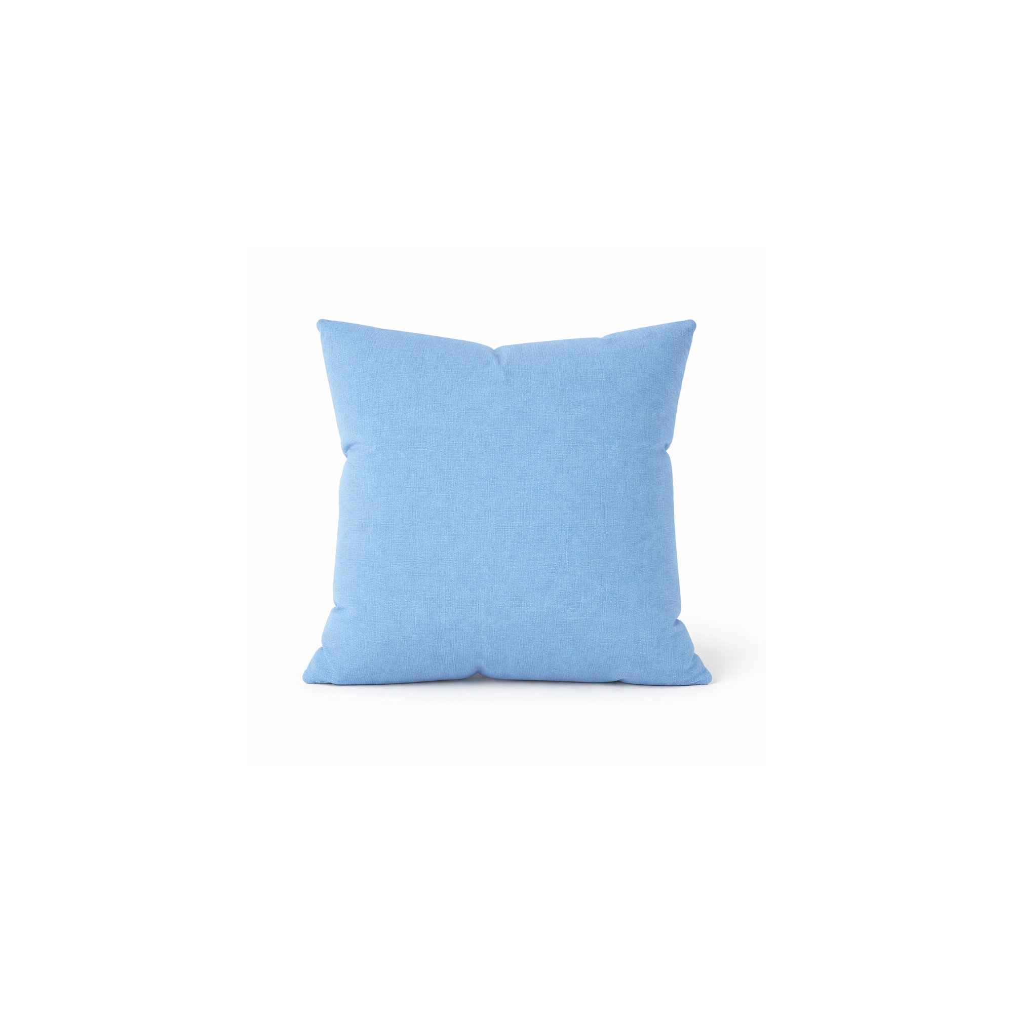 Indoor/Outdoor Throw Pillow, Canvas Air Blue Sunbrella® Canvas, Square 20"