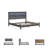 Kaisee Panel Bed-1073131918