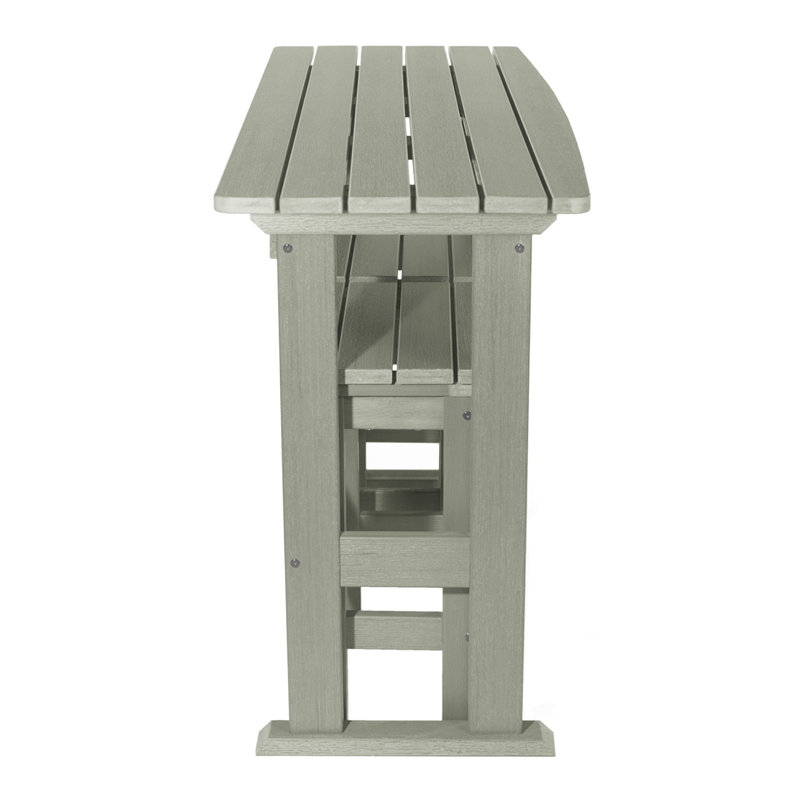 Arbnora 2 - Person Patio Dining Set with Rectangular Table, Eucalyptus