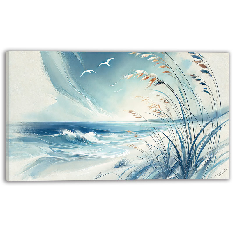 Waves of Tranquility, impression sur toile tendue, H 20 po x l 35 po x P 1,5 po