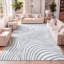 Tapis intérieur / extérieur rayé bleu clair / ivoire Maribo-1139791133