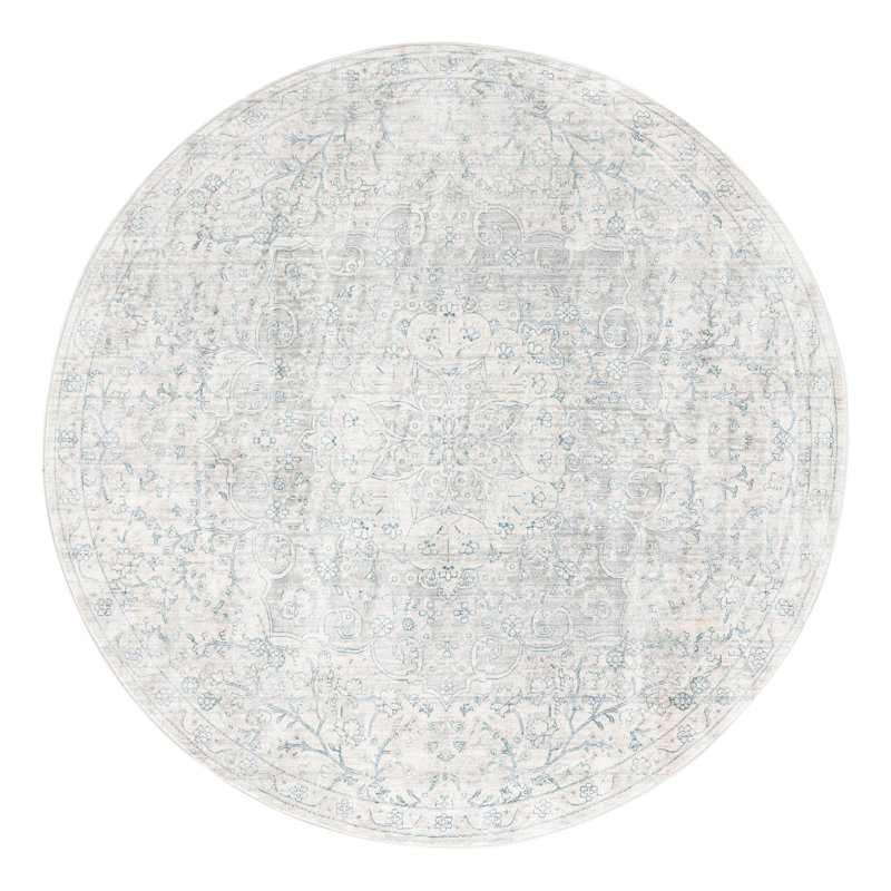 Kaleigh Oriental Indoor Rug, Round 7'