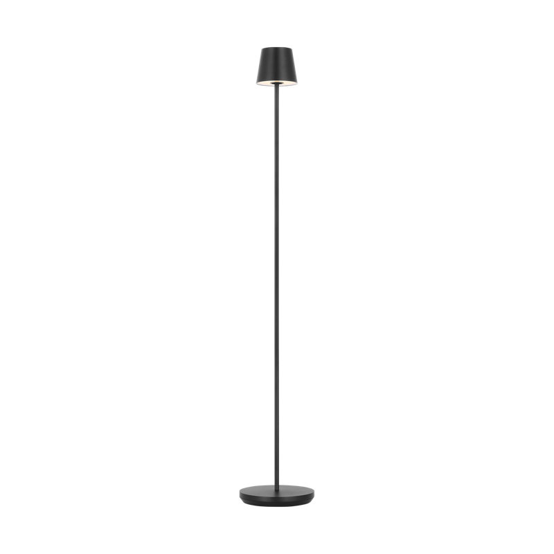 Nevis Medium Rechargeable Floor Lamp, Black