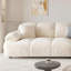 Coussin modulaire beige en polyester-1700255126