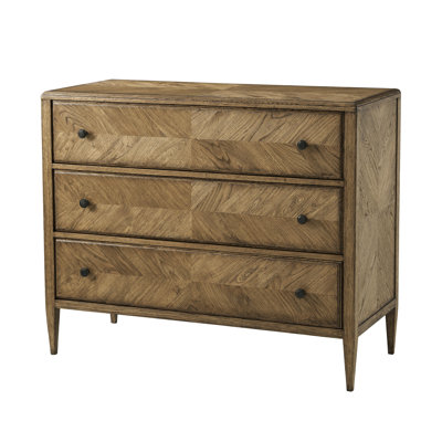 Theodore Alexander Nova 3 Drawer 46'' W Accent Chest & Reviews | Perigold