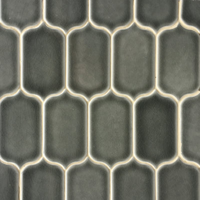 Mosaïque en porcelaine émaillée