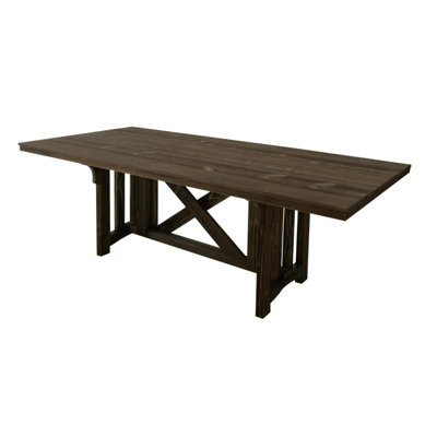 Rectangular Dining Table, Dark Brown