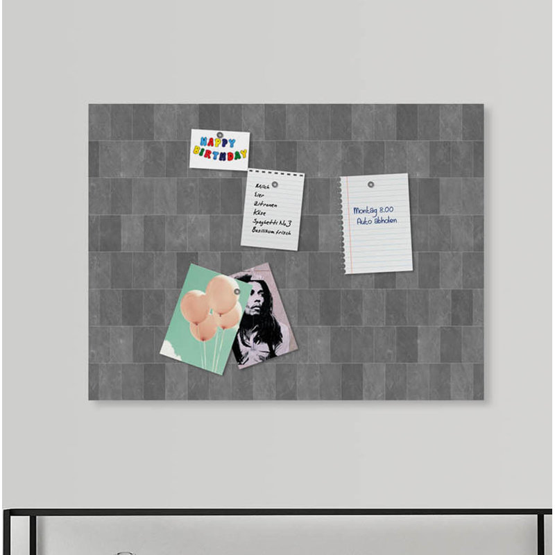 Magnetic Glass Photo Memo Board