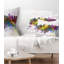 Coussin lombaire d’horizon cityscape vancouver