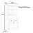 83.4"Tall Modern Bookshelf With LED Lighting, Drawer And Open Shelves For Living Room,Home Office