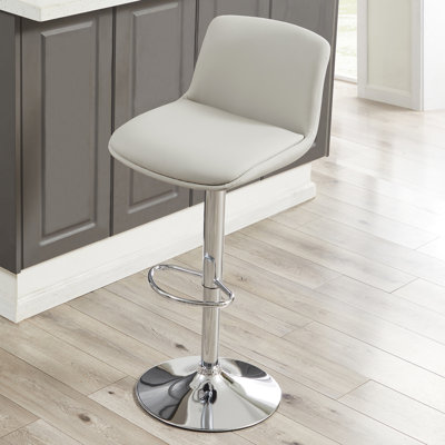 Akinori Swivel Adjustable Height Stool