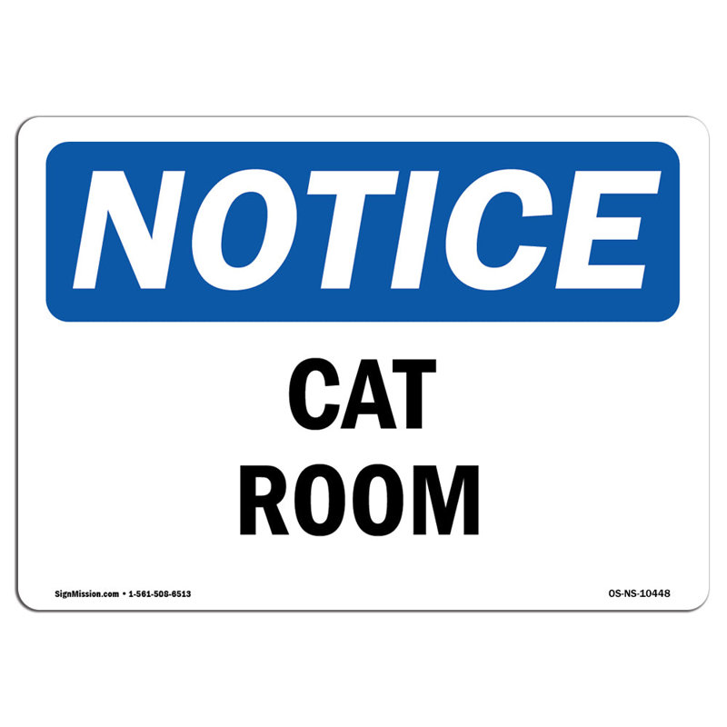 Cat Room Sign