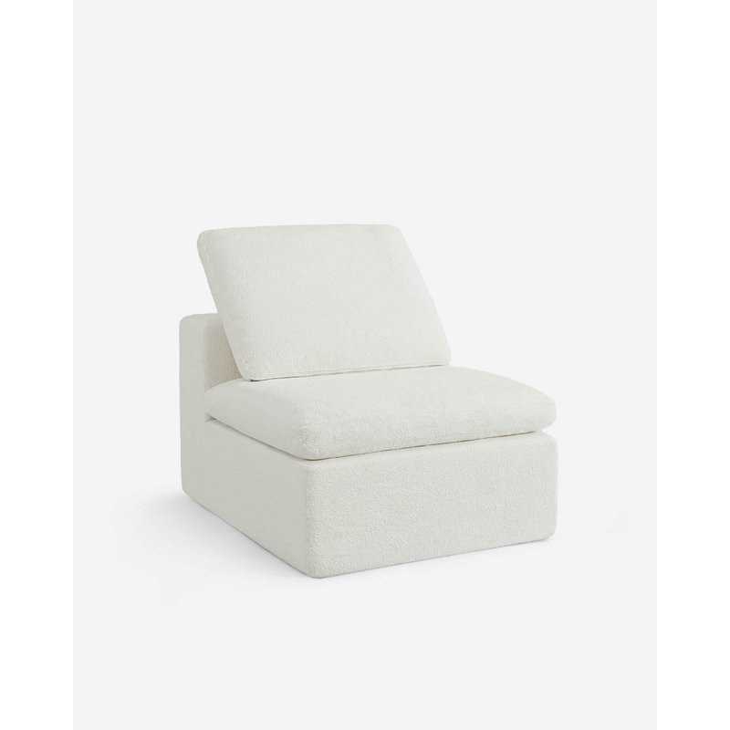 Outdoor Patio Sofa, White