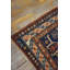 Tapis de couloir bleu antique en laine