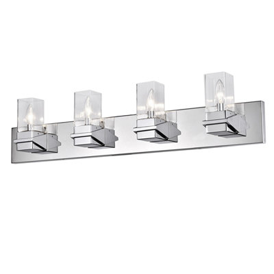 Éclairage pour meuble-lavabo à 4 lumières à intensité variable Kilo
