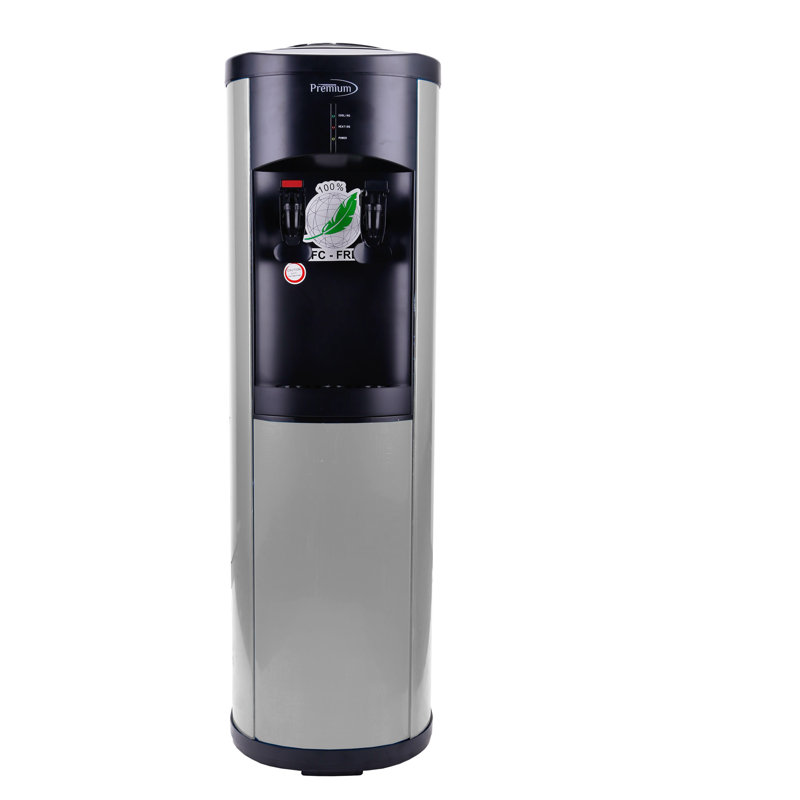 Distributeur d'eau chaude et froide électrique autoportant