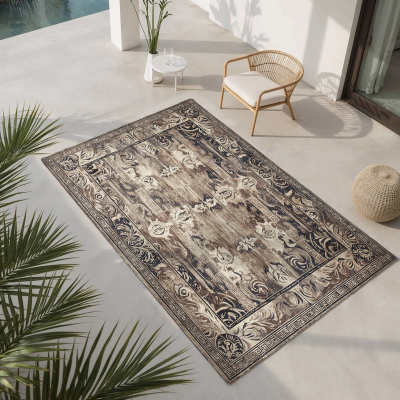 Tapis intérieur et extérieur Dionysian Feast, Rectangle 4pi x 6 pi