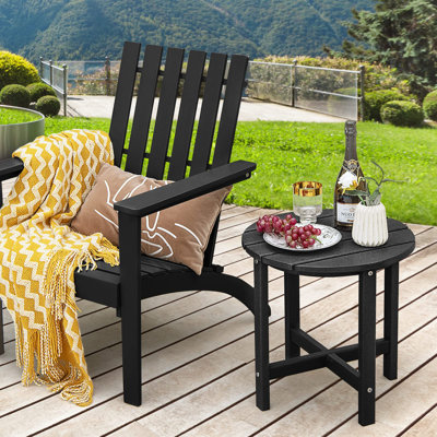 Bennjamin Round 46cm L Outdoor Side Table