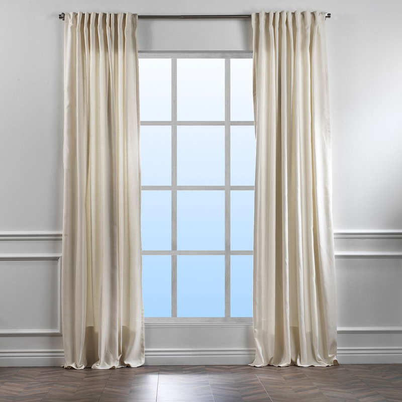 Room Darkening Single Curtain Panel, 260cm Width x 265cm Drop, Jungle Green