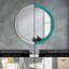 Huldar Glass Flat Wall Mirror