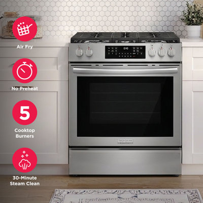 30" Gas Range with Total Convection
