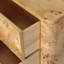 Mullins Nightstand-Natural Mappa Burl