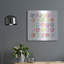 «Watercolor Alphabet» par Sarah Adams, art mural en métal-1436262072