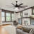 66'' Ceiling Fan with LED Lights-453944122